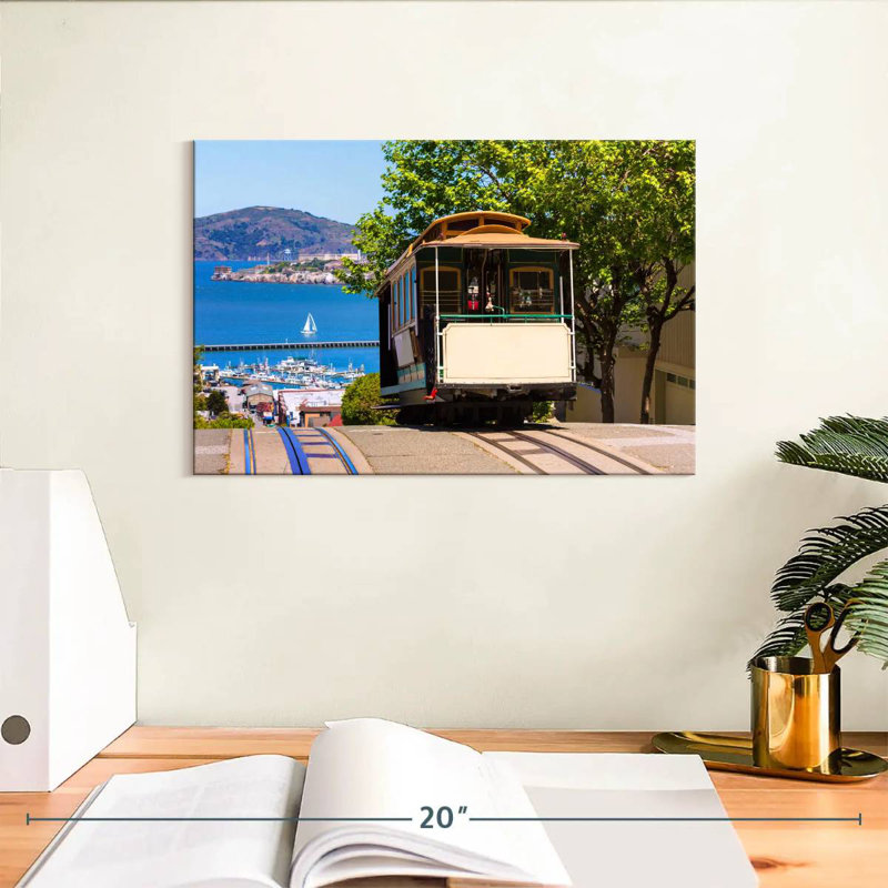 Mehar SF Cable Car, 8" H x 12" W