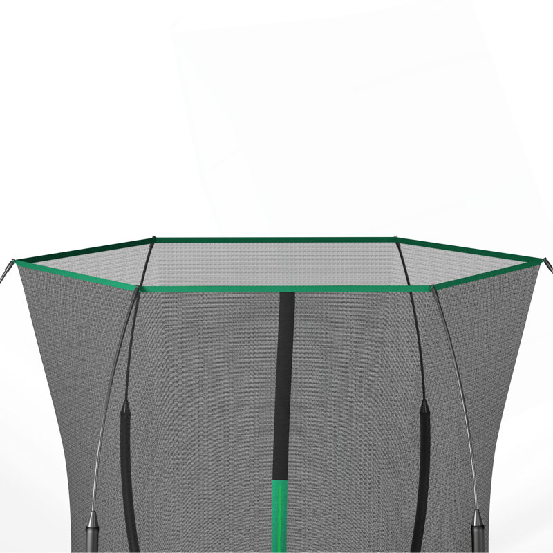 8FT Springfree no Gap Trampoline, Green