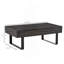 Table basse Mid-Century moderne avec tiroir de rangement