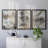 " Masked Notes I " 3 Piece Art Acrylic Painting-69983357-69983355