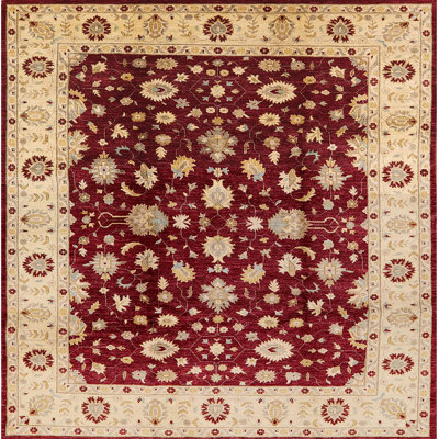 Tapis beige / rouge Furley