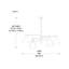 Moderne 6-Light Chandelier