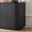 Armoires | Meuble télé 64 po en bois d'ingénierie à motif de vagues multi-usages avec rangement Contemporain | Salon