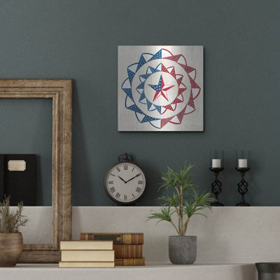 Winston Porter 'American Gnome X2' by Yvette St. Amant Metal Wall Art