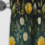 Botanical Bliss Boho Pattern - Floral Curtain - Blackout Floral Curtain - 1 Panels-107626347