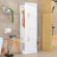 Armoire de rangement en MDF de qualité supérieure avec tablettes réglables-136437687