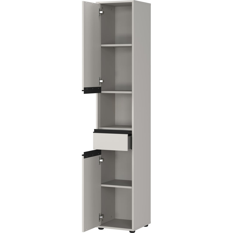 Bayoleth Bathroom Cabinet, Silver colors