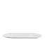 Plat de service ovale en porcelaine Lyngby Tura, blanc, l 18,9 po-133336751