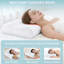 Oreiller cervical ergonomique en mousse à mémoire de forme à hauteur réglable, oreiller de soutien cervical rafraîchissant et profilé pour tous les dormeurs