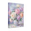 Art floral dans un vase aux couleurs pastel de la Saint-Valentin-660989749