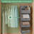 2 Pack 4-Shelf Hanging Closet Organizer Gray Non-Woven Trapezoid Storage Shelves with Hooks 12x10x47 Inches