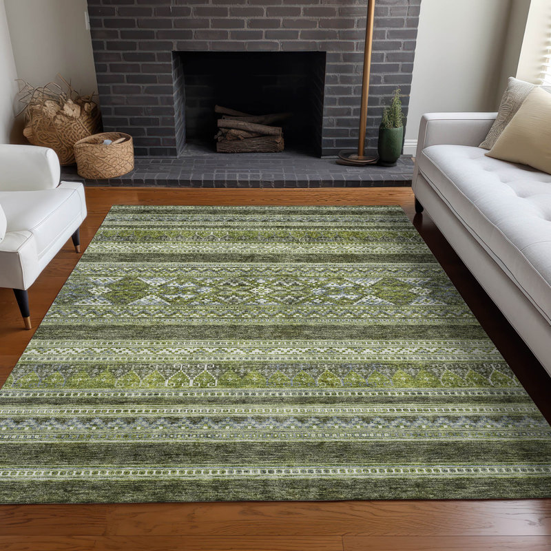 Tapis intérieur / extérieur Myiakya, Rectangle 8 pi x 10 pi