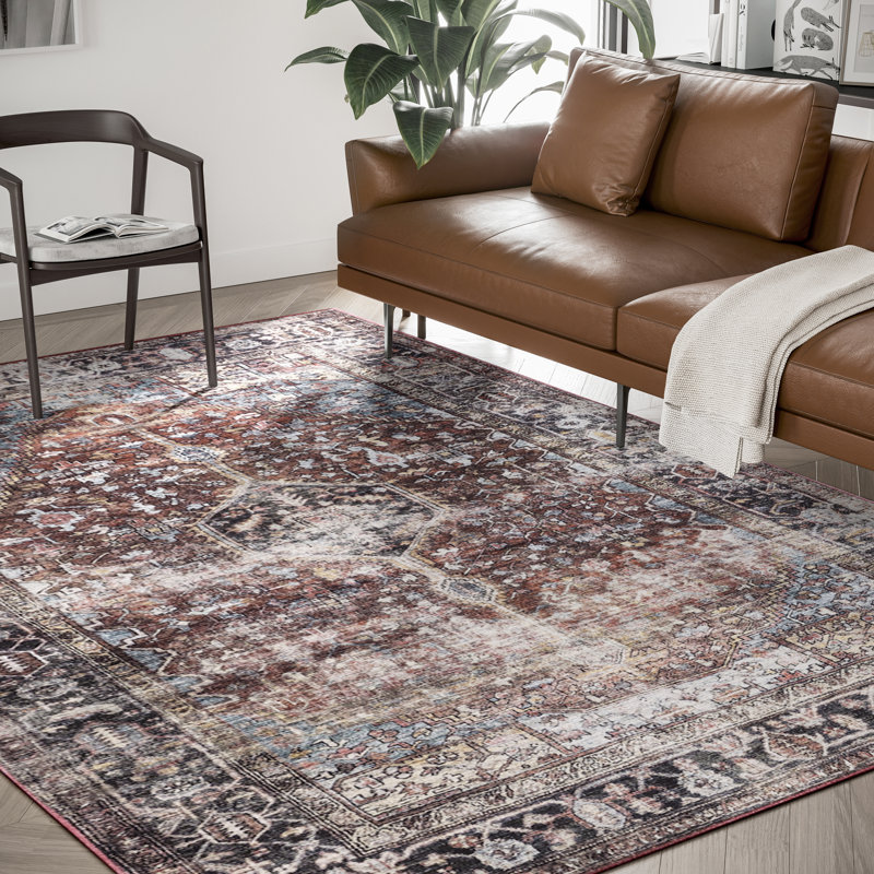 Devendr Oriental Indoor Rug, Rectangle 4' x 6'