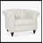 White Faux Leather