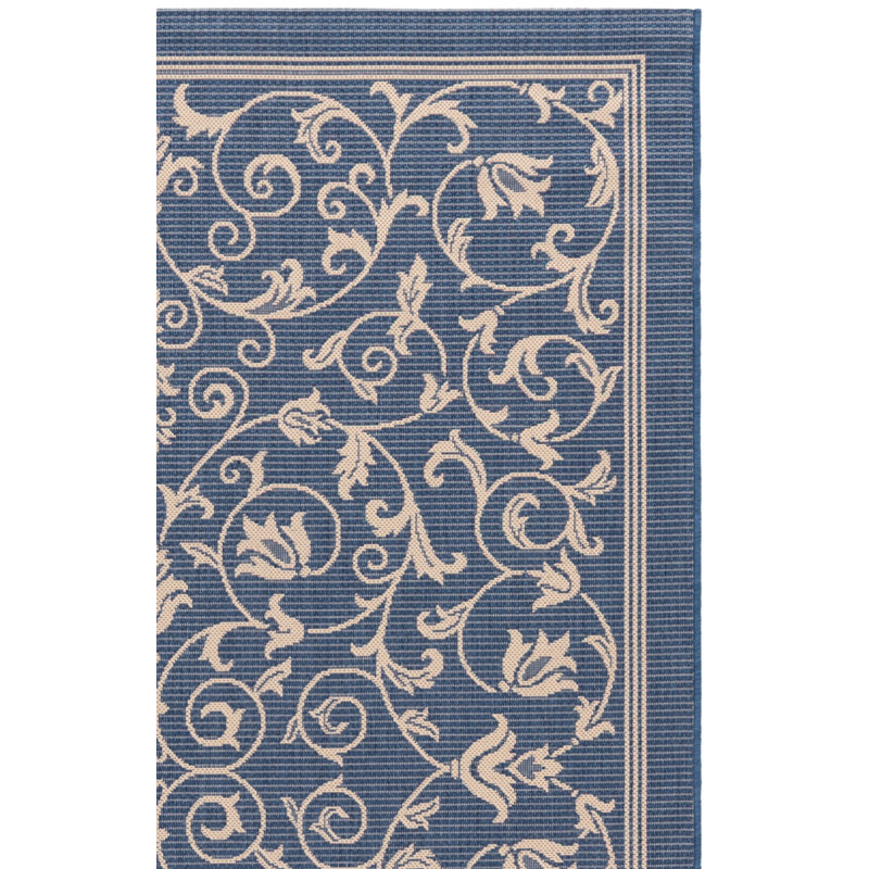 Cokley Performance Floral Indoor/Outdoor Area Rug, Rectangle 8' x 11'