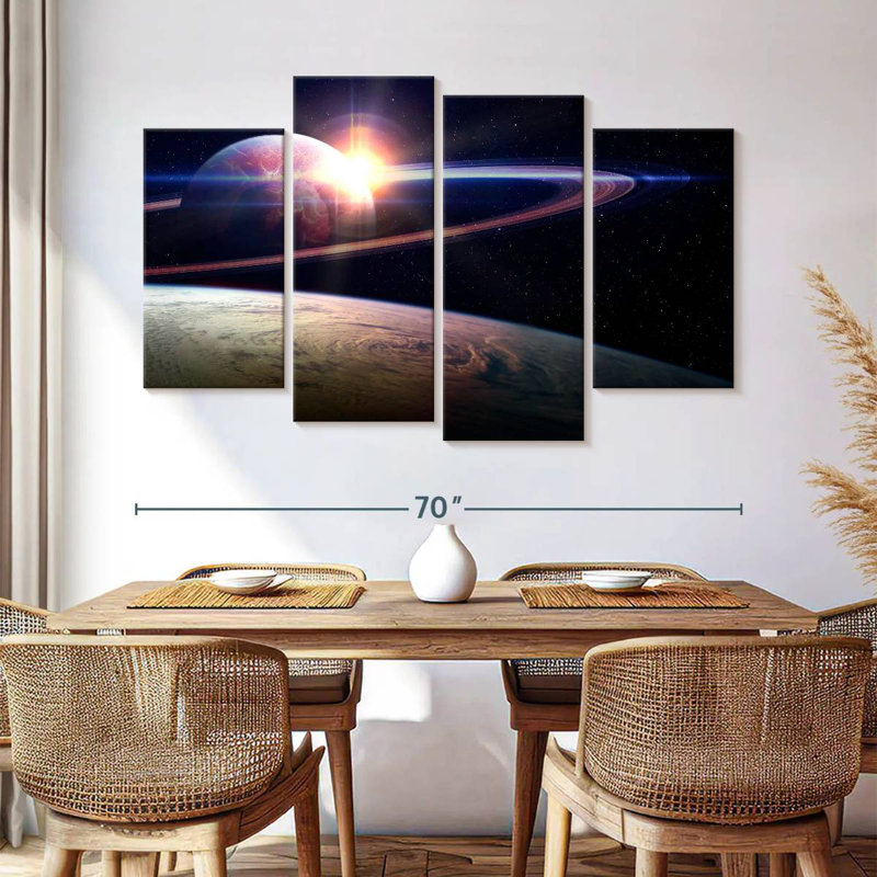 Oberle Sunrise In Vast Space