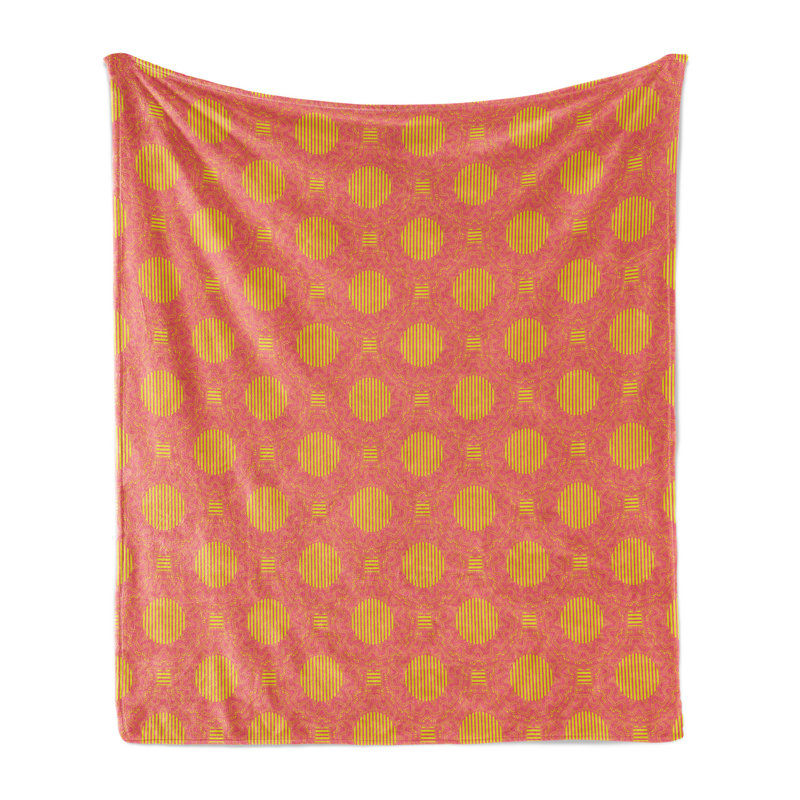 Hand Woven Throw Blanket, 50" W x 60" L