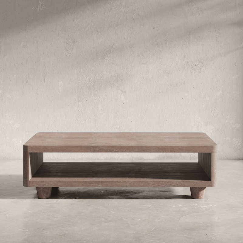 Solid Wood Coffee Table, Sand