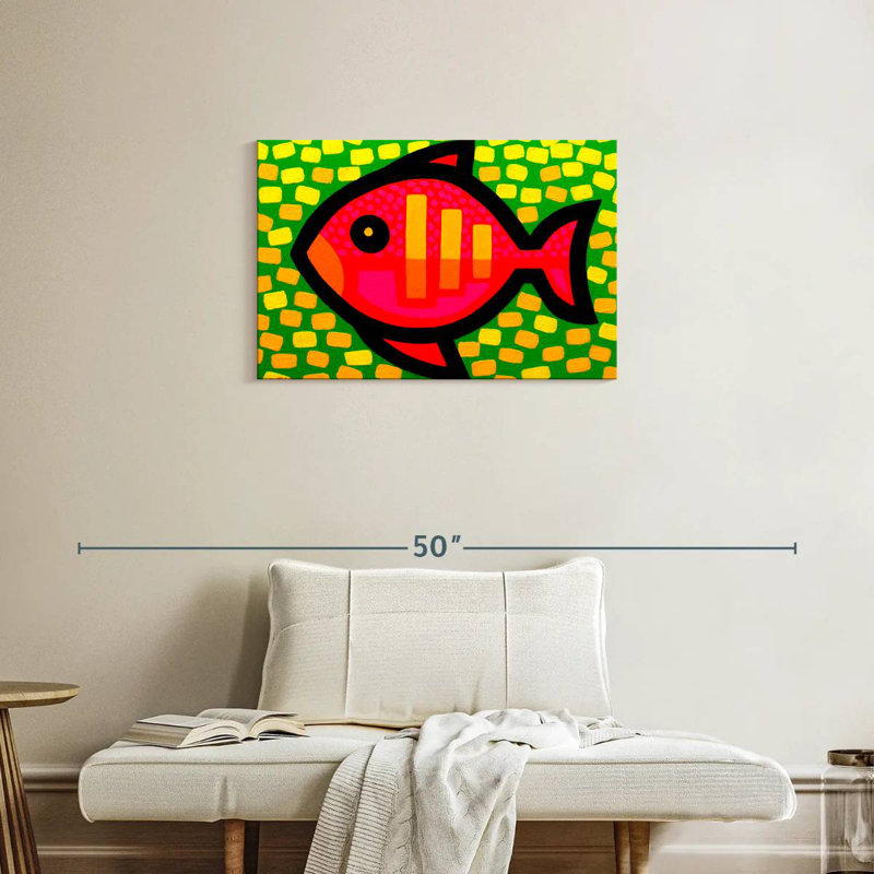 Big Fish, 20" H x 30" W
