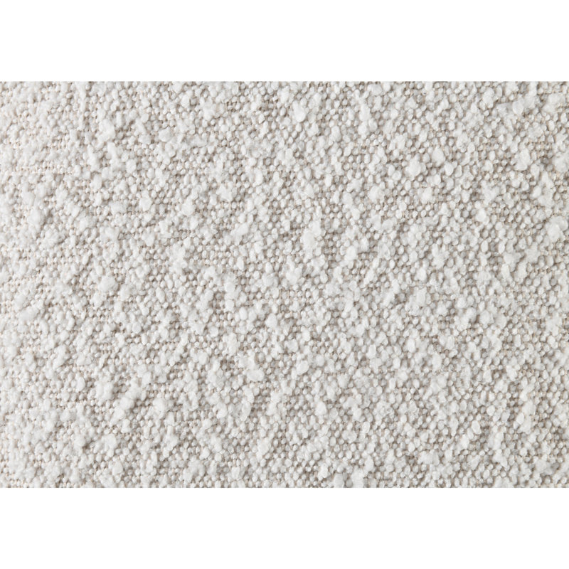 Premium White Fabric Bed, Queen