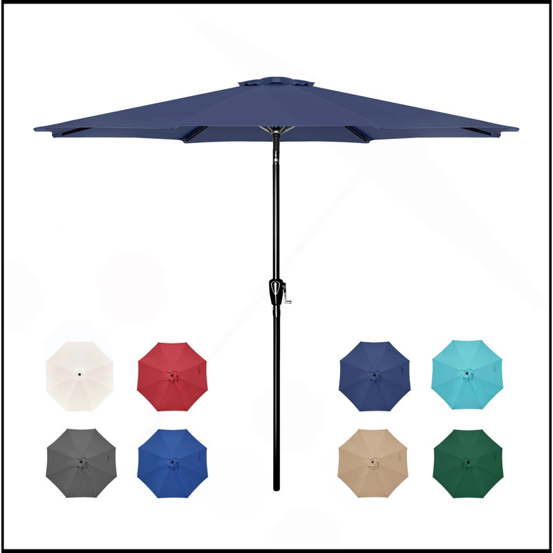 Parasol de table polyvalent pour l'extérieur, Bleu très foncé