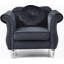 Chaise avec accoudoirs évasés chic Chic-1313103674