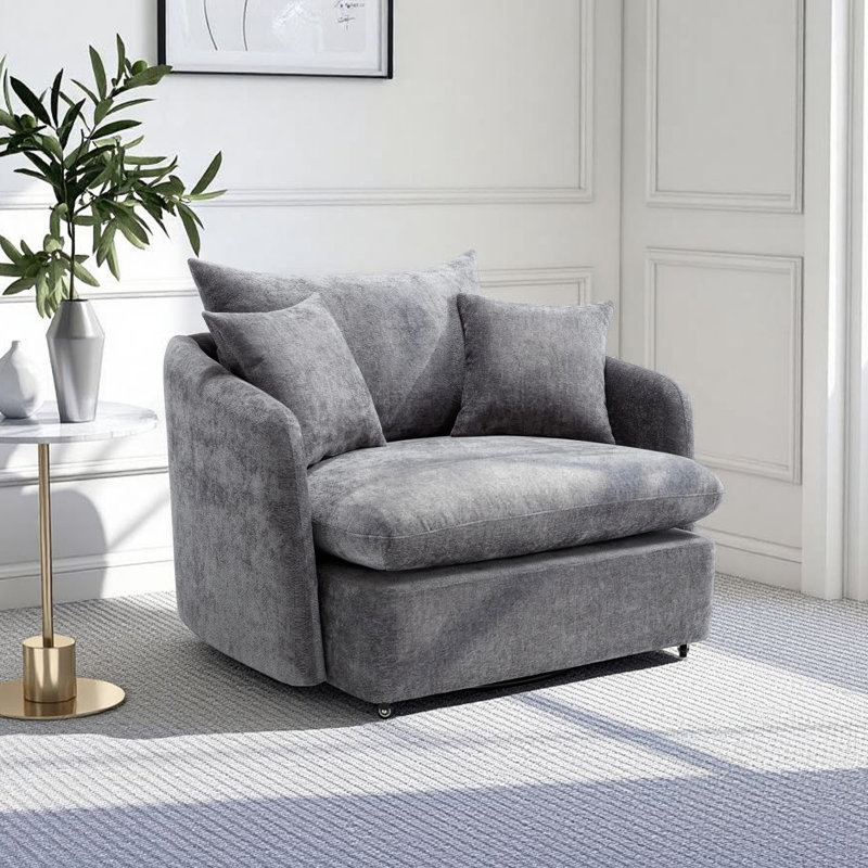 Fauteuil d'appoint 41 po, Gris