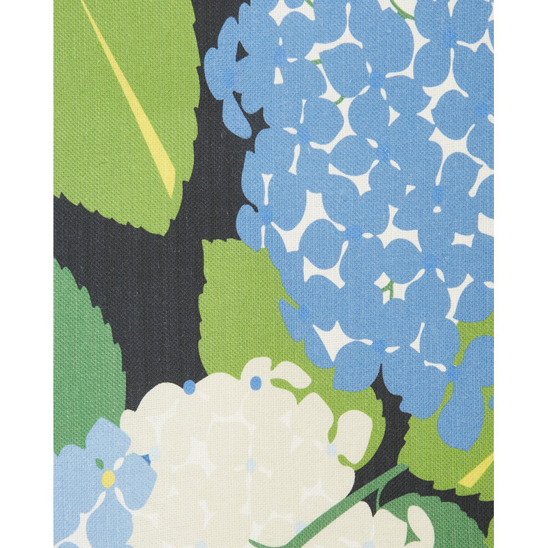 Hydrangea Fabric, Blue