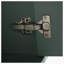 Ensemble de meuble-lavabo mural simple 35,8 po avec plateau en céramique Ensar