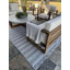 Métier tissé à la main Cuezze Southwestern Tapis gris-1027134611