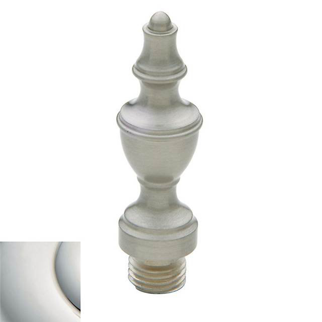 Urn Tip for Square Corner Hinge, Polished Nickel with Lifetime