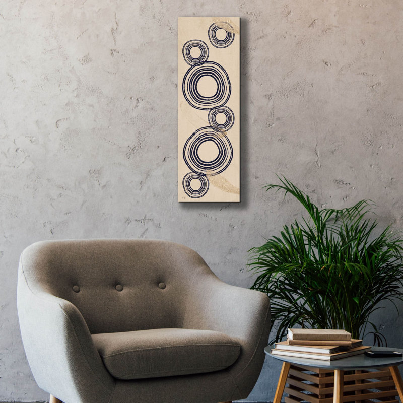 'Seeing Worlds' by Yass Naffas Designs, Canvas Wall Art, 36" H x 12" W