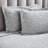 Hibiscus 100% Cotton Dual-Tone Matelassé Floral Bedspread Set -105901480-105901481