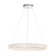 Sassi Dimmable LED Round / Oval Chandelier
