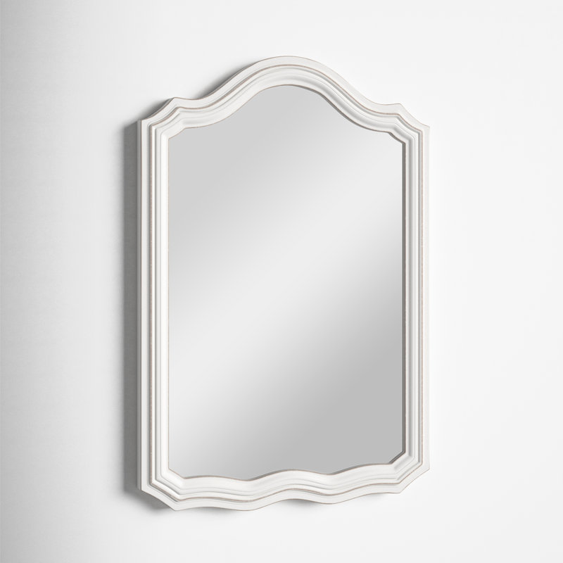 Miroir d'appoint Audrina Darien, Blanc