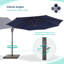 Parasol en porte-à-faux 11 pi Danasha-943911821