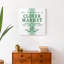 St. Patrick's Clover Market sur impression sur toile