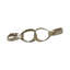 Sagebrook Home Calla  Interlocking Loop Statement Sculpture - 23.0" x 6.0" x 6.0"-44325308
