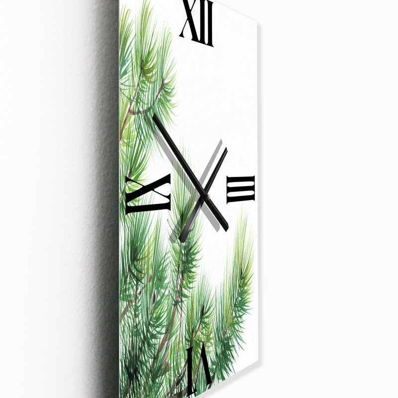 Branches de pin - horloge murale traditionnelle, Petit