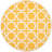Igna Wool Yellow Area Rug-434331979