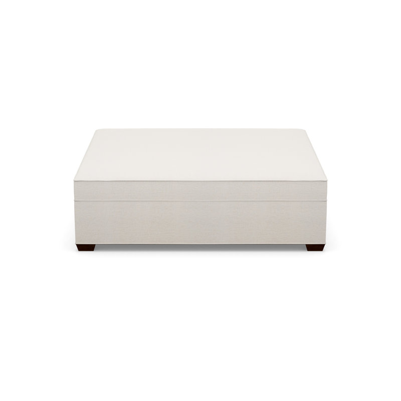 Square Ottoman, 7245-70, Walnut