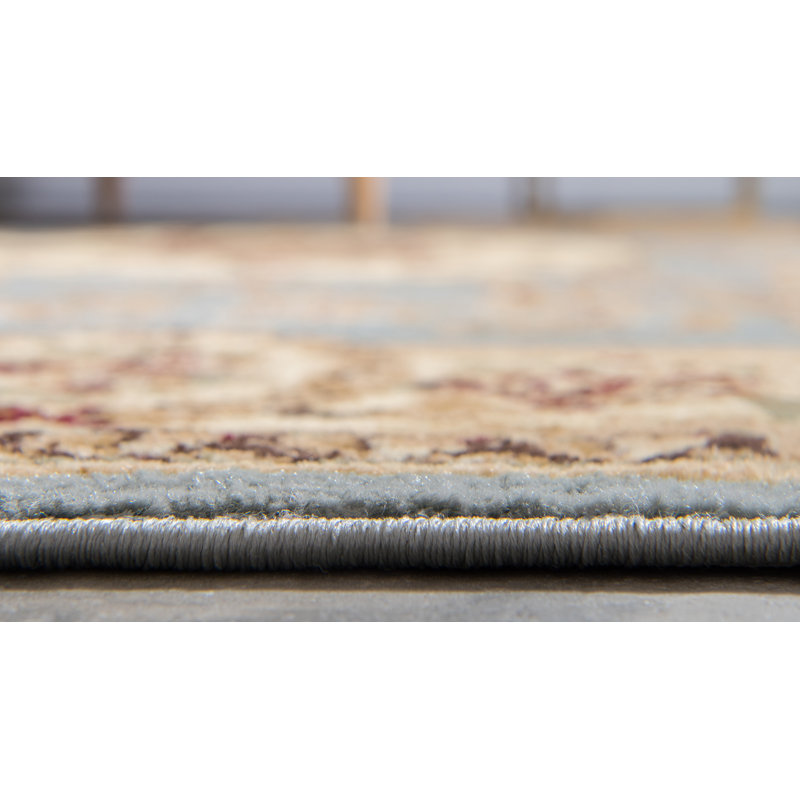 Runck Oriental Indoor Rug, Round 7'10"