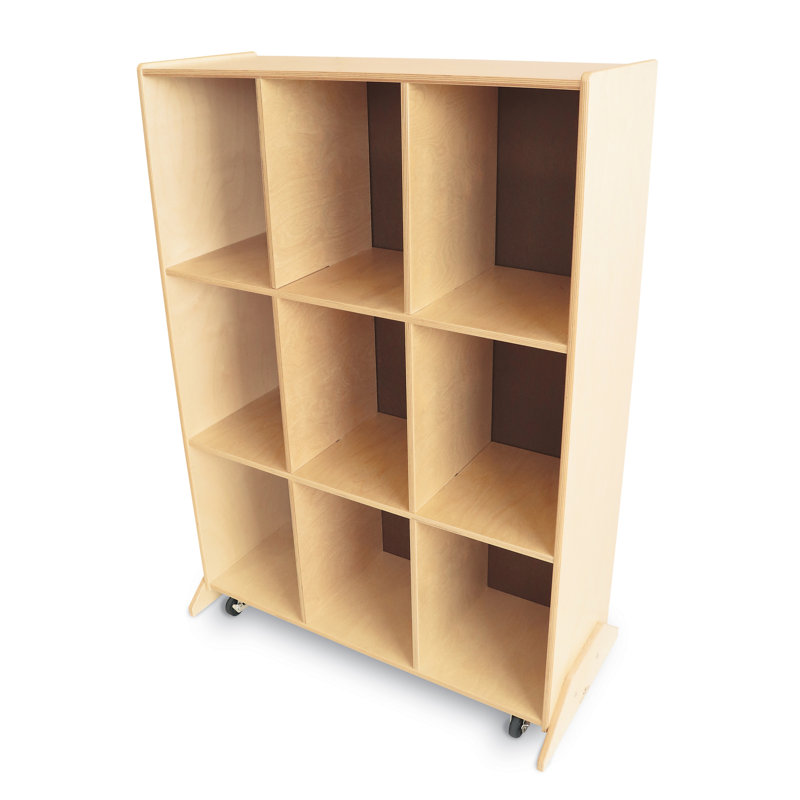 9 Compartment Manufactured Wood Cubby