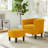 Upholstered Chair With Ottoman-770645366
