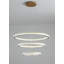 Luminaire suspendu unique à 3 niveaux DEL