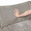 Revêtement en tissu chenille moelleux de style moderne