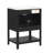 24" Modern Sleek Bathroom Vanity Elegant Ceramic Sink With Solid Wood Frame Open Style Shelf, Bathroom Vanity-468521328