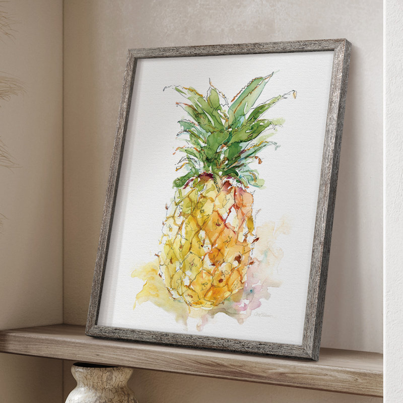 Reproduction encadrée Delicieuse mûre II - bois massif, H 30 po x l 24 po