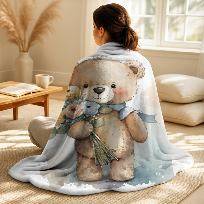 Jeté Teddy Bear Love