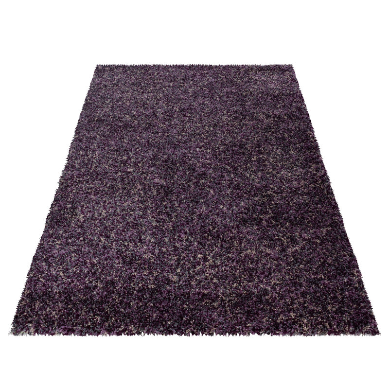 Hearn Shaggy Purple Rug, Rectangle 200 x 290cm